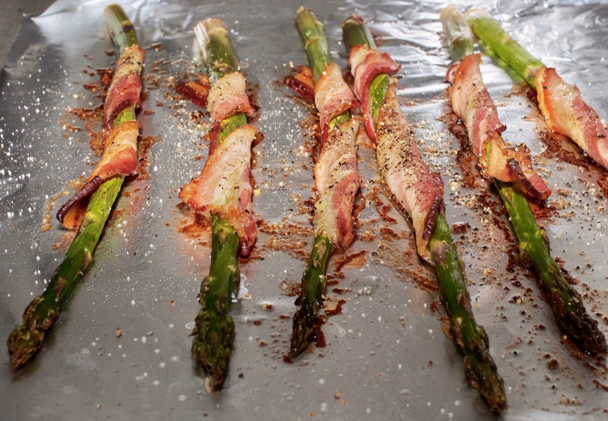 Bacon-asparagus