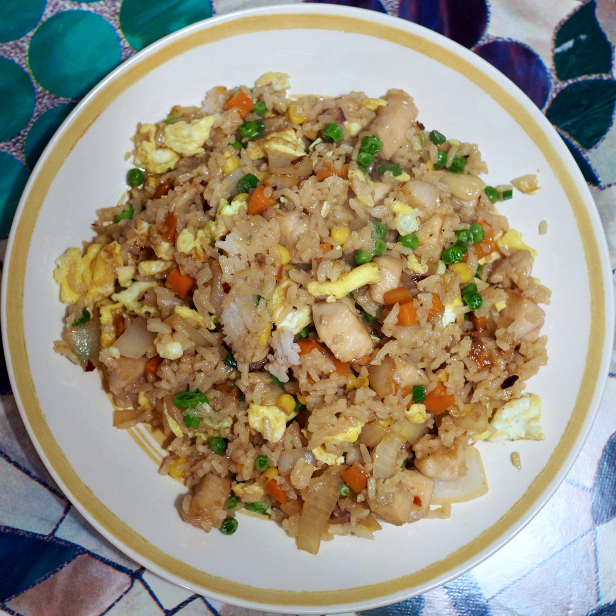 Stir-fried rice