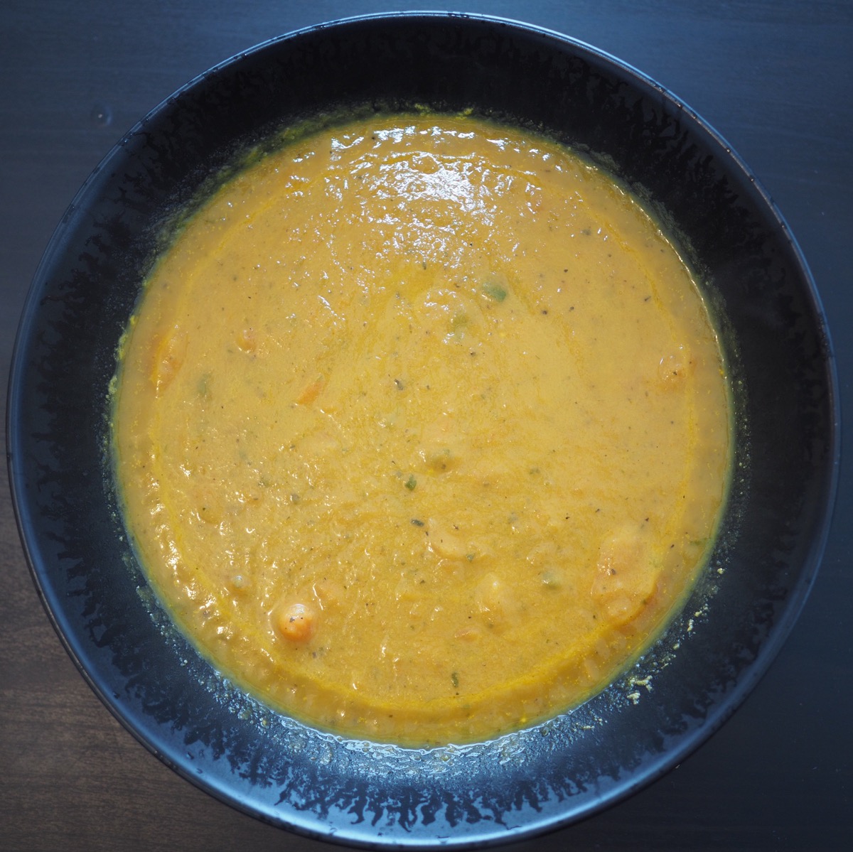 Carrot and courgette soup