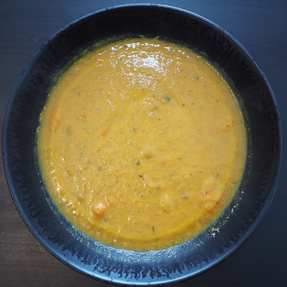 Carrot and courgette soup