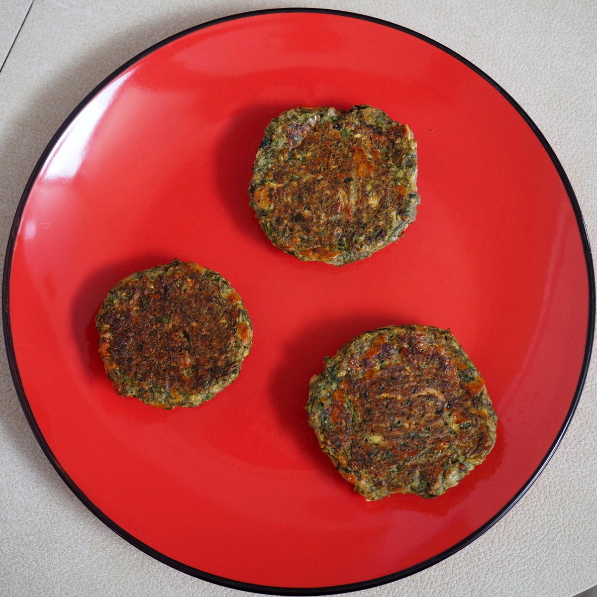 Bakes courgette balls