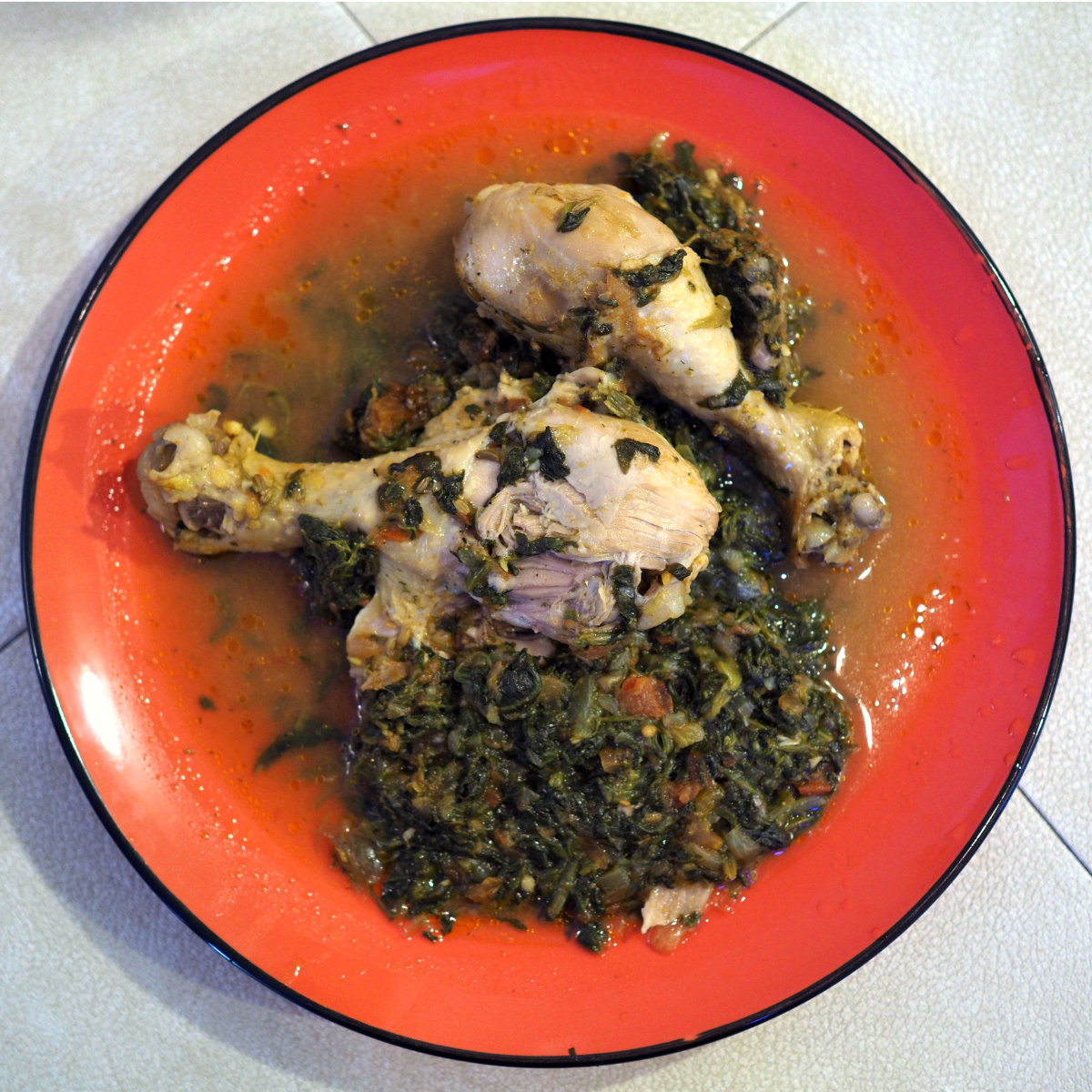 Spinach chicken