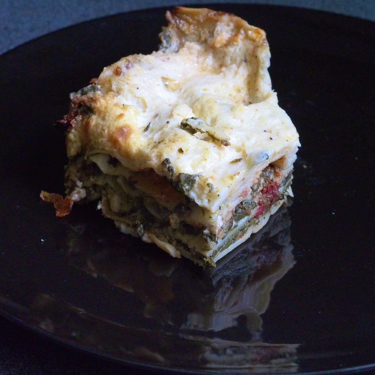 Spinach lasagna